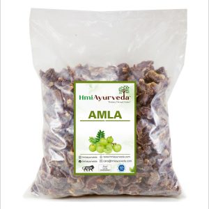 HMI Ayurveda Dry Amla Whole | Dried Indian Gooseberry | Natural Immunity Booster & Hair Care Herb-500 gm