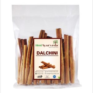 HMI Ayurveda Dalchini Sticks | Premium Cinnamon Sticks | Natural Spice for Cooking, Tea & Wellness -250 gm