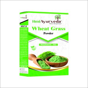 HMI Ayurveda Wheatgrass Powder | Natural Immunity Booster | Detox & Digestive Support | 100% Pure Herbal Supplement-200 gm
