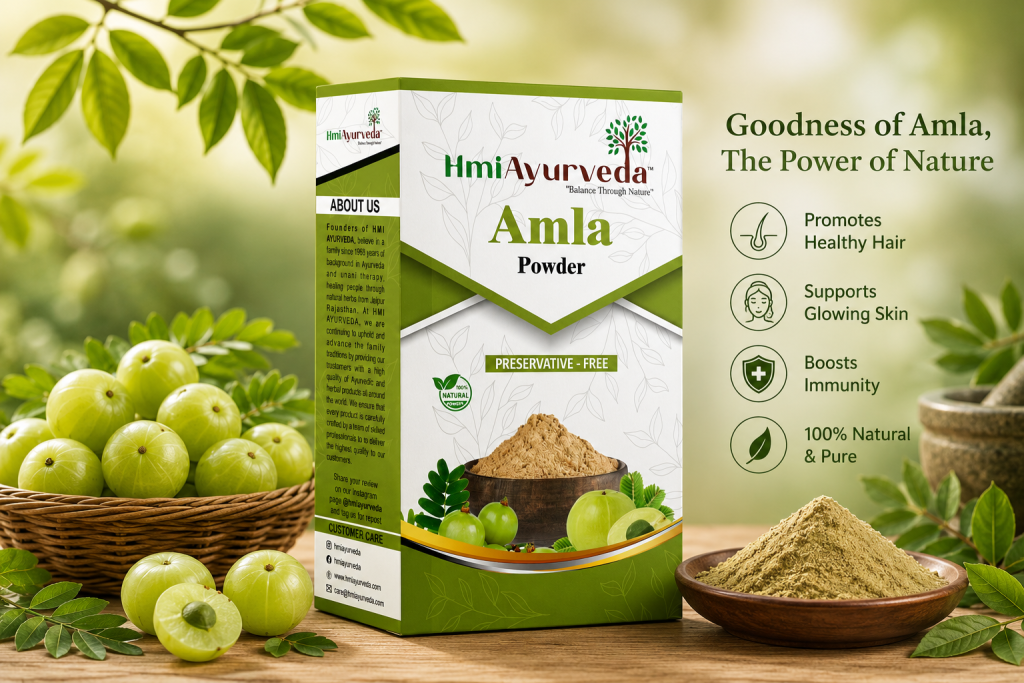 Organic Amla Powder Benefits for Hair Growth