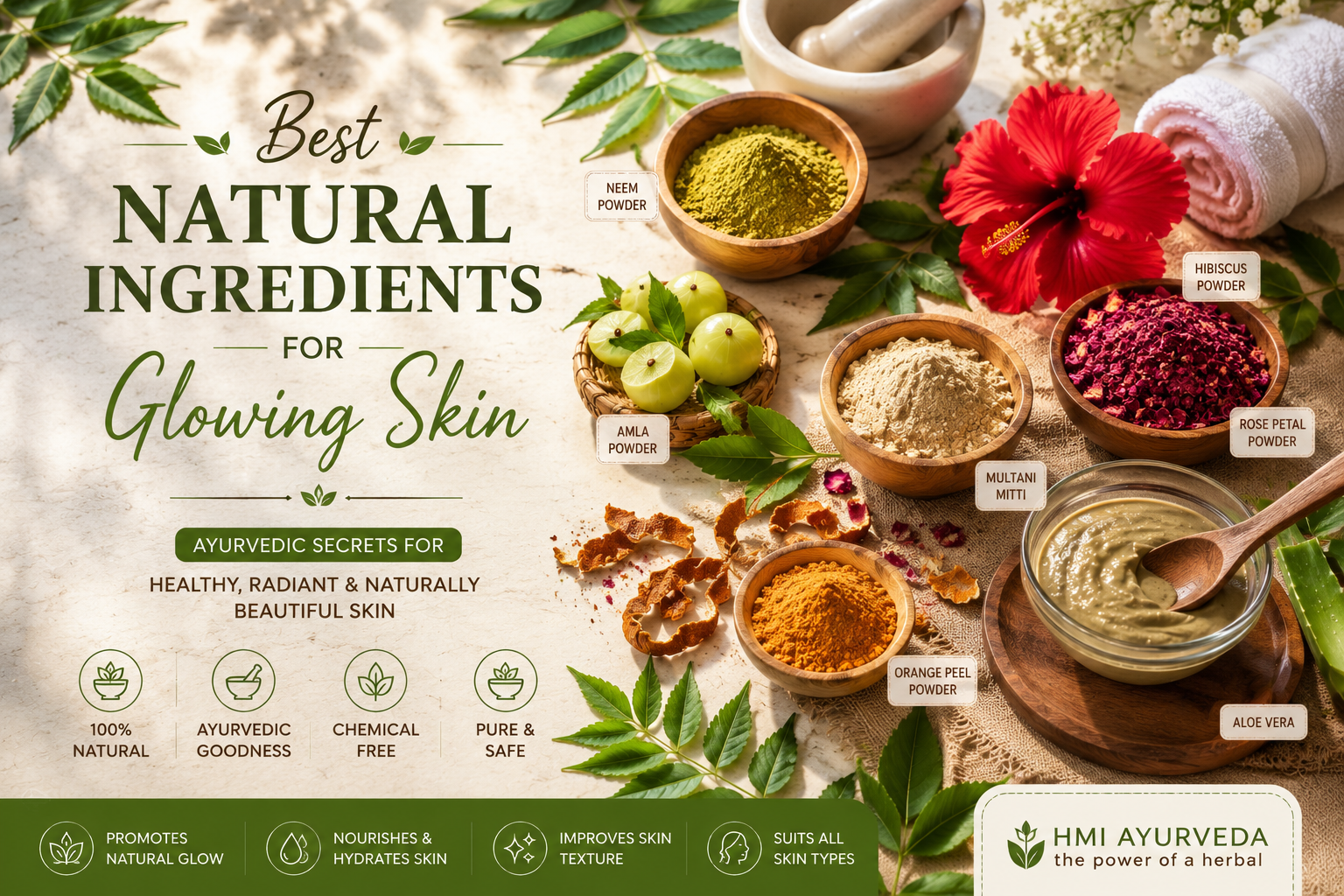 Natural Ingredients for Glowing Skin