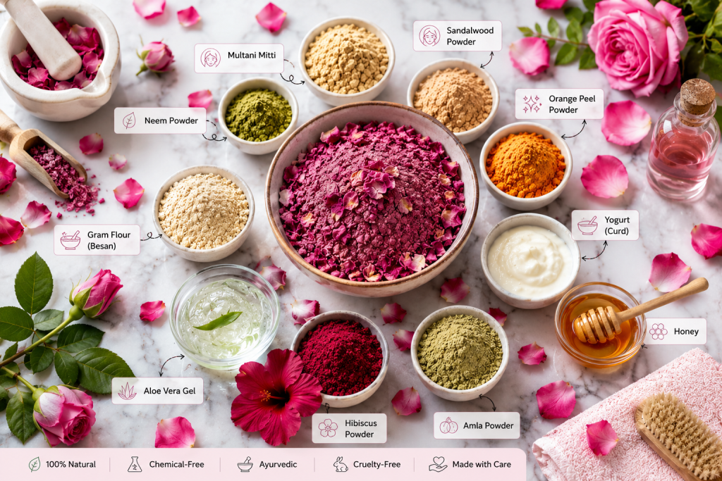 Rose Petal Powder